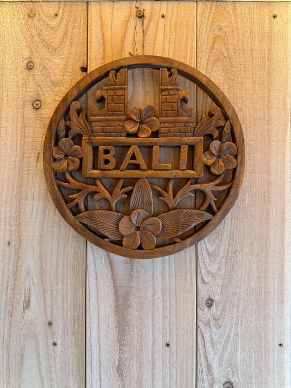 Houten Bali hanger